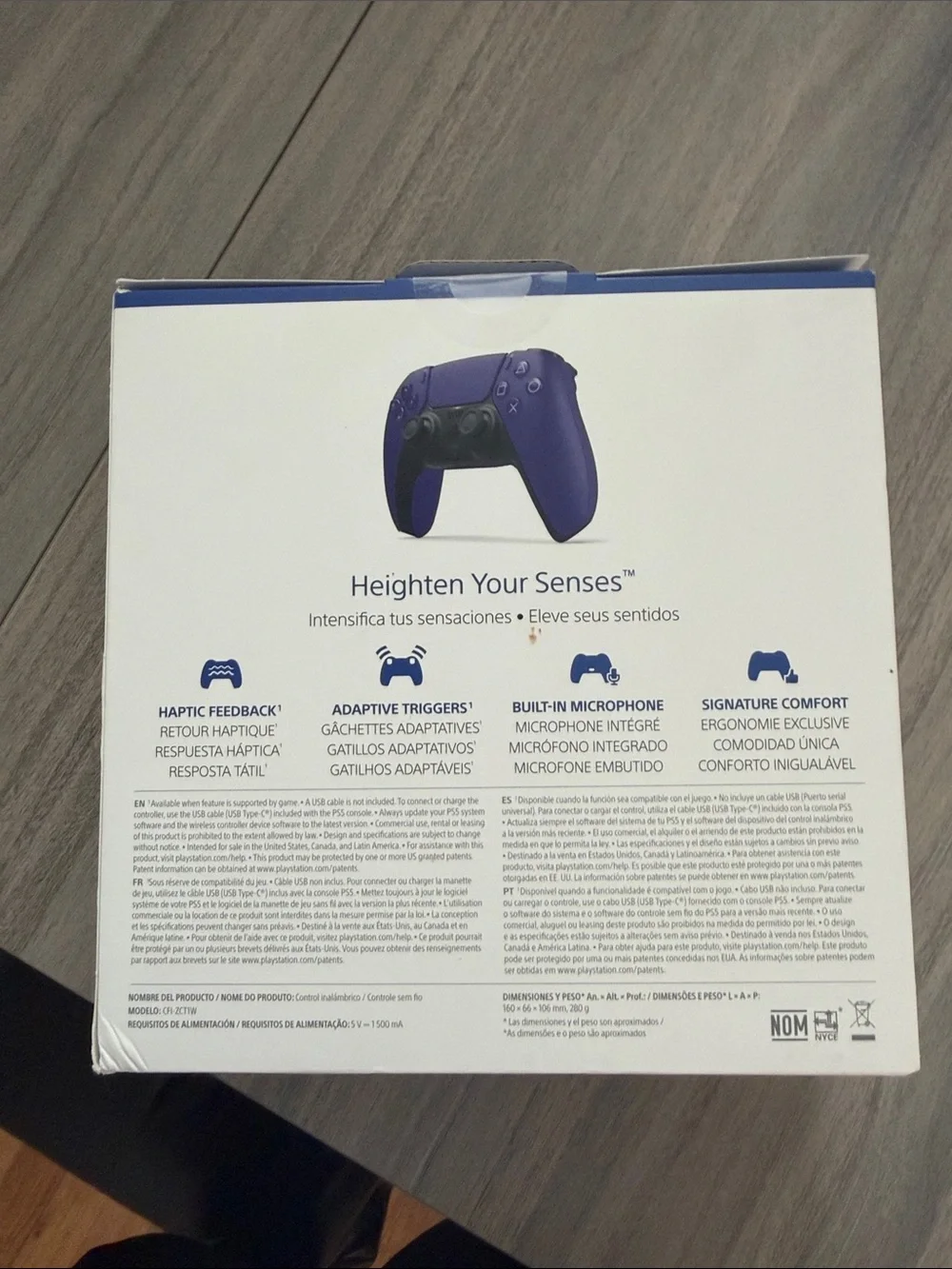 Sony DualSense Wireless Controller - Purple and Black